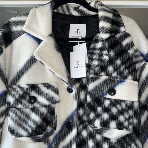 Anine Bing Oakley Jacket Oversized Shacket - Picture 11 of 14